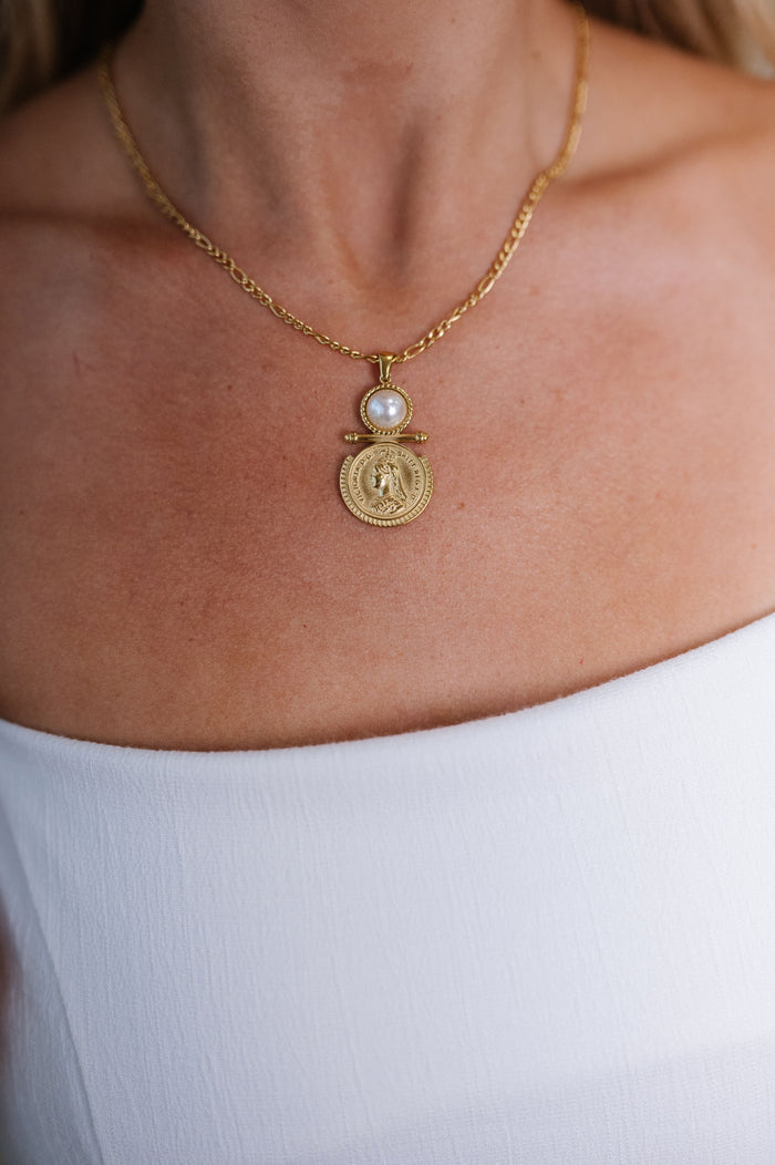 Macy Necklace- Gold