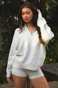 Malora Quarter Zip Sweater