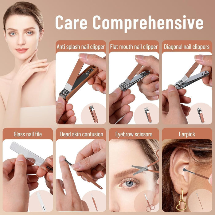 Manicure Pedicure Kit for Men & Women