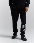 Menace Joggers - Black/White/Red