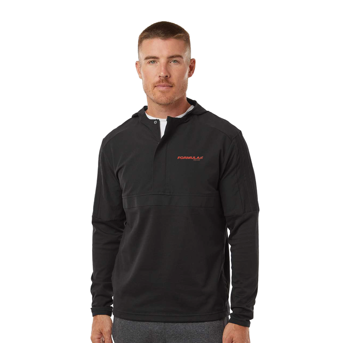 Adidas Men's Half-Zip Hooded Anorak