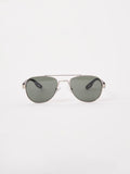Metal D-Frame Sunglasses