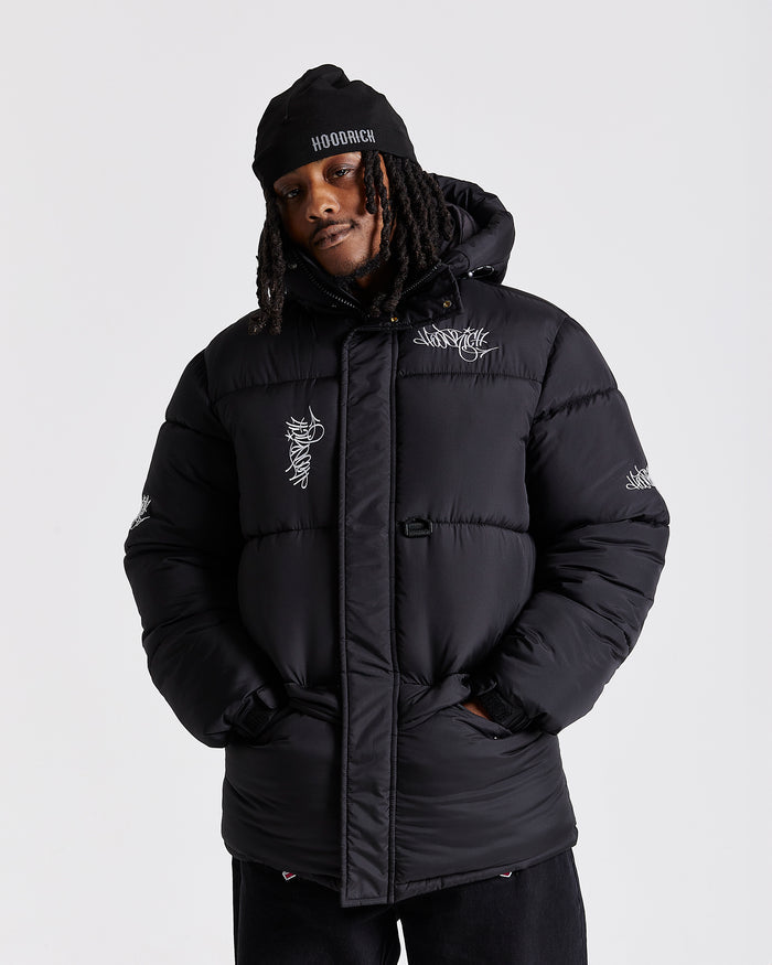 Multi Tag Jacket - Black/White