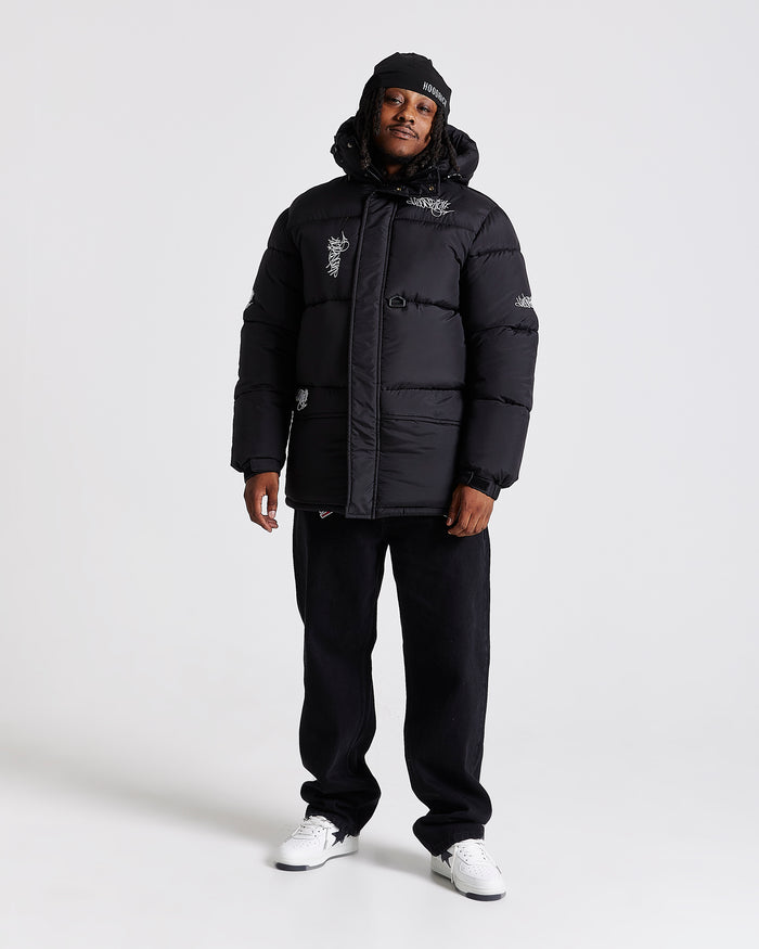 Multi Tag Jacket - Black/White
