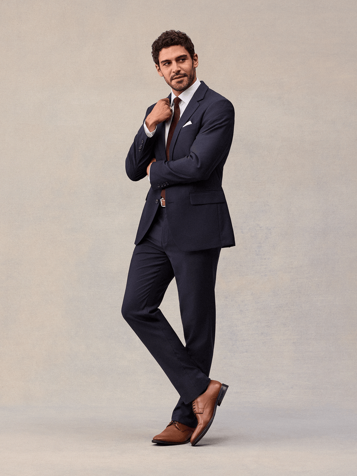 Navy Blue Suit Jacket
