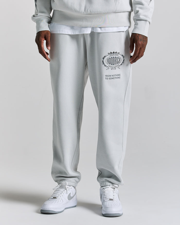 Noir Oversized Jogger - Light Grey/Black