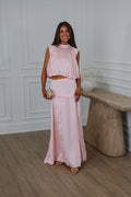 Nula Skirt Set-Pink
