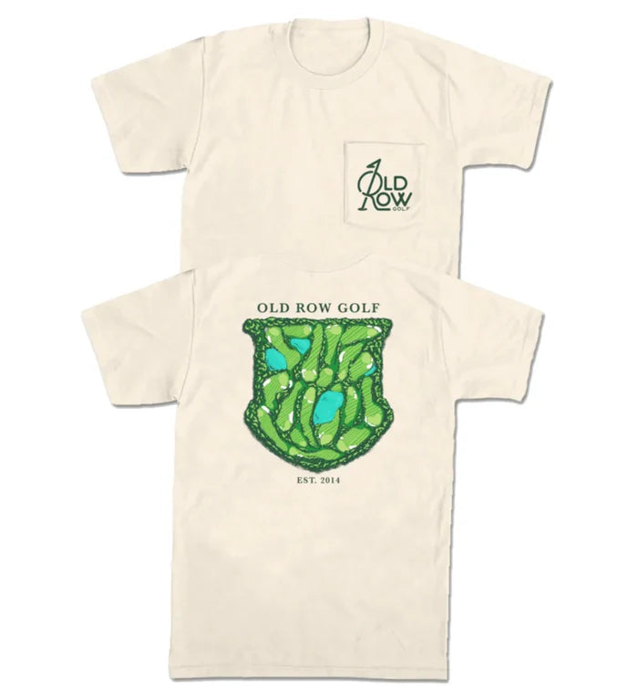 Old Row Golf Course Pocket Tee