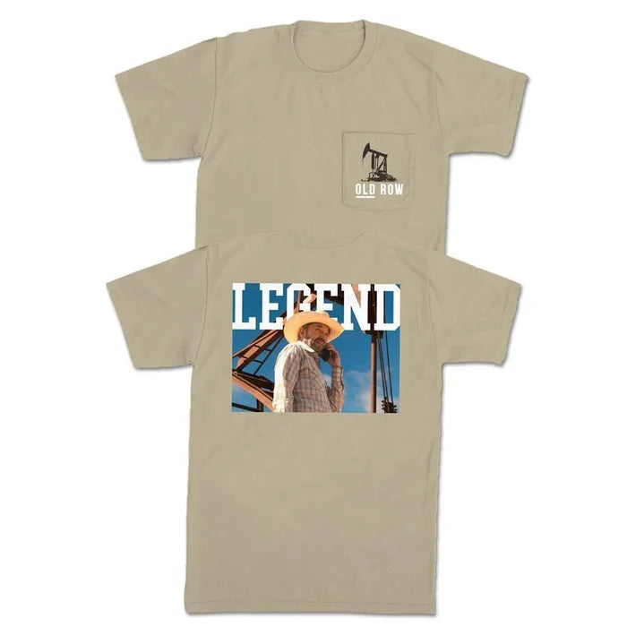 Old row The Texas Oilman Legend Pocket Tee
