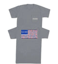 Old row USA Camo Flag Pocket Tee
