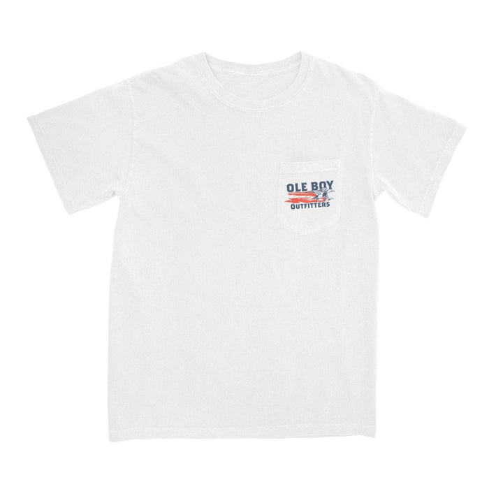 OLE BOY: Patriotic Mallard Pocket Tee