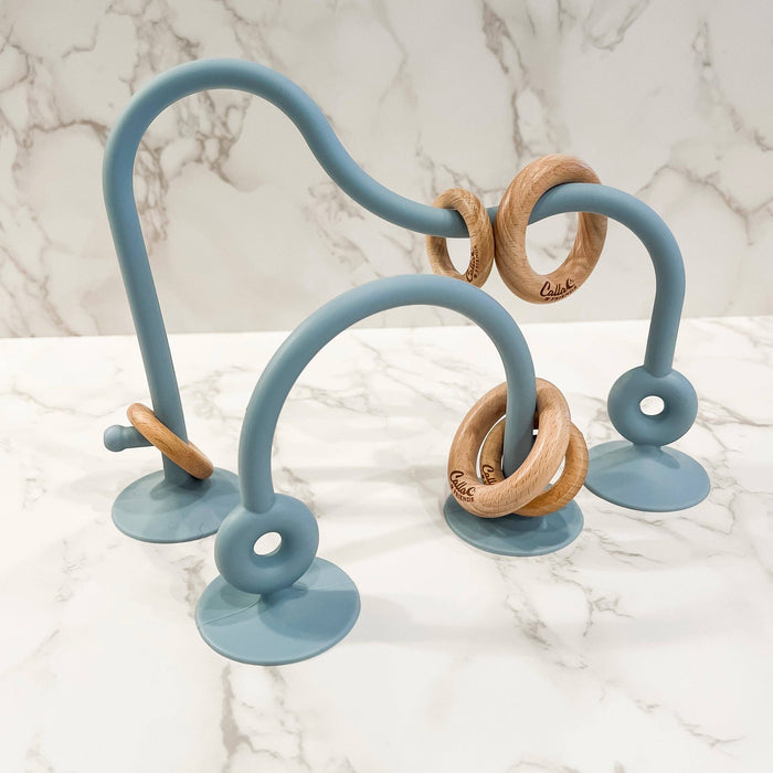 On-the-Go Suction Table Toy: Powder Blue