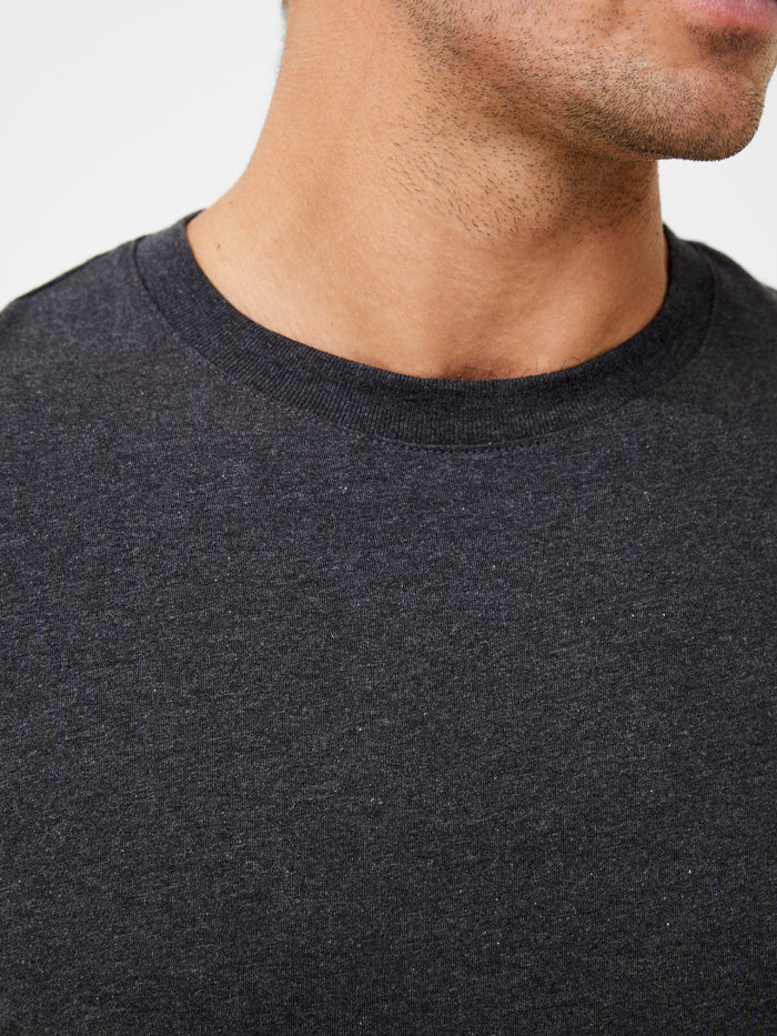Organic Cotton Grey Crew Neck T-Shirt