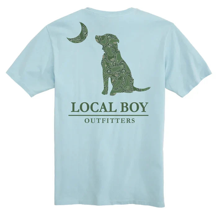 Par 3 Dog and Moon local boy tee