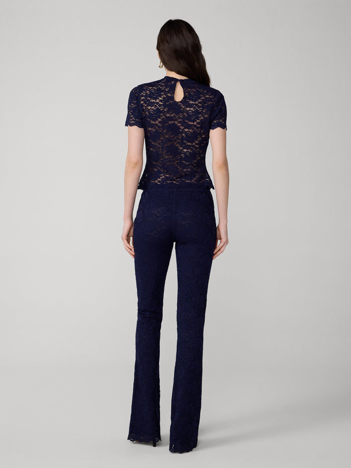 Perfect Short Sleeve Lace Top