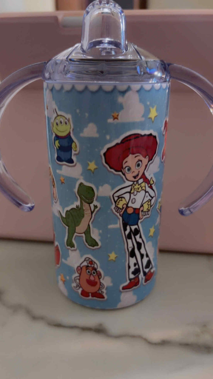 Personalized Kids Stainless Steel Tumbler with Handles