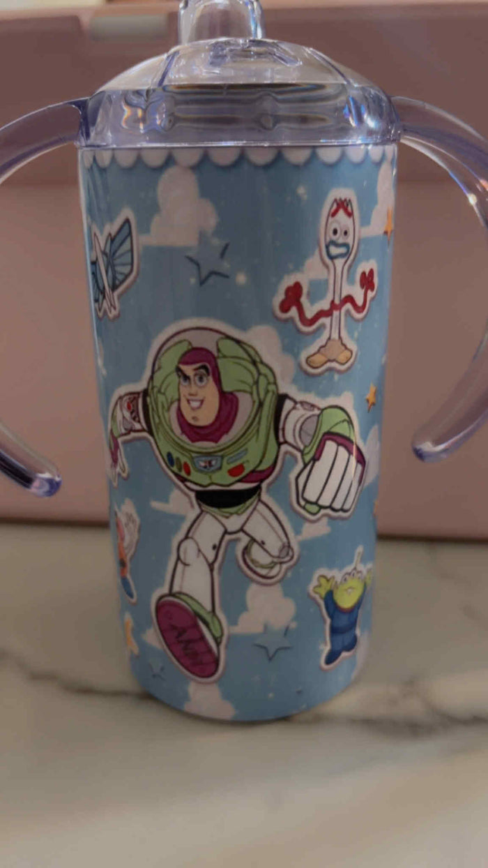 Personalized Kids Stainless Steel Tumbler with Handles