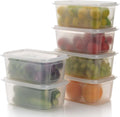 1. Plastic Fridge Container  - 1800 ml (Pack of 6)