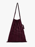 Pleated Packable Tote Bag