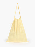 Pleated Packable Tote Bag