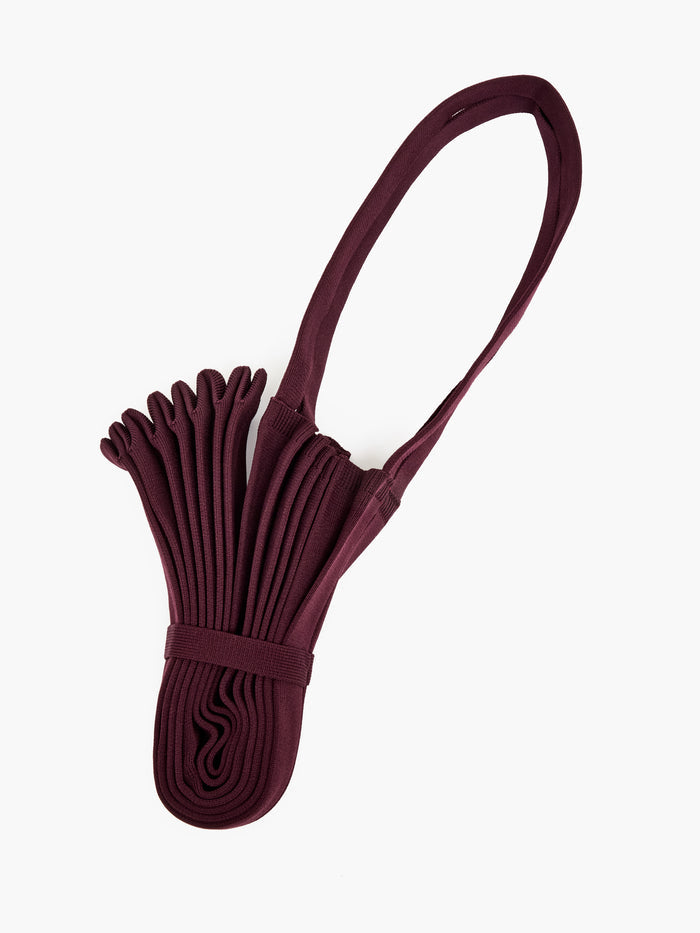 Pleated Packable Tote Bag