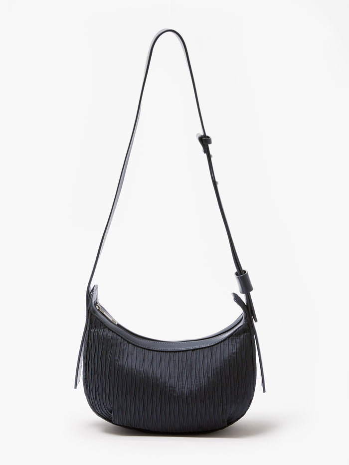 Plisse Crossbody Bag