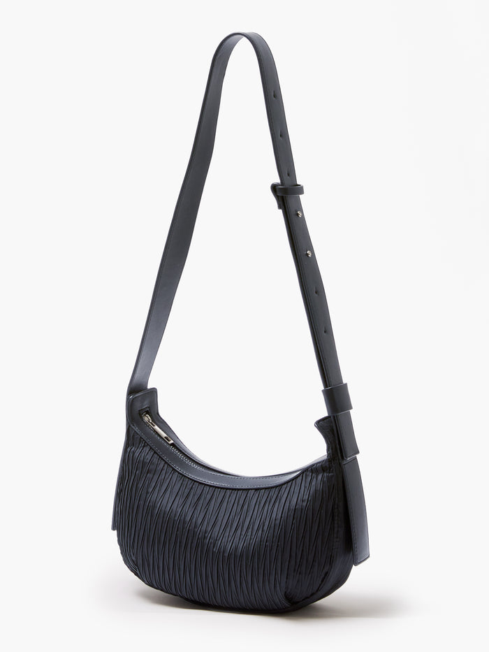 Plisse Crossbody Bag