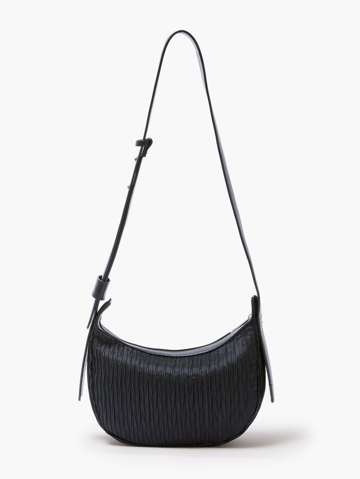 Plisse Crossbody Bag