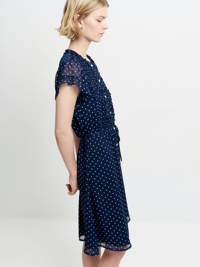 Polka Ruffle Dress
