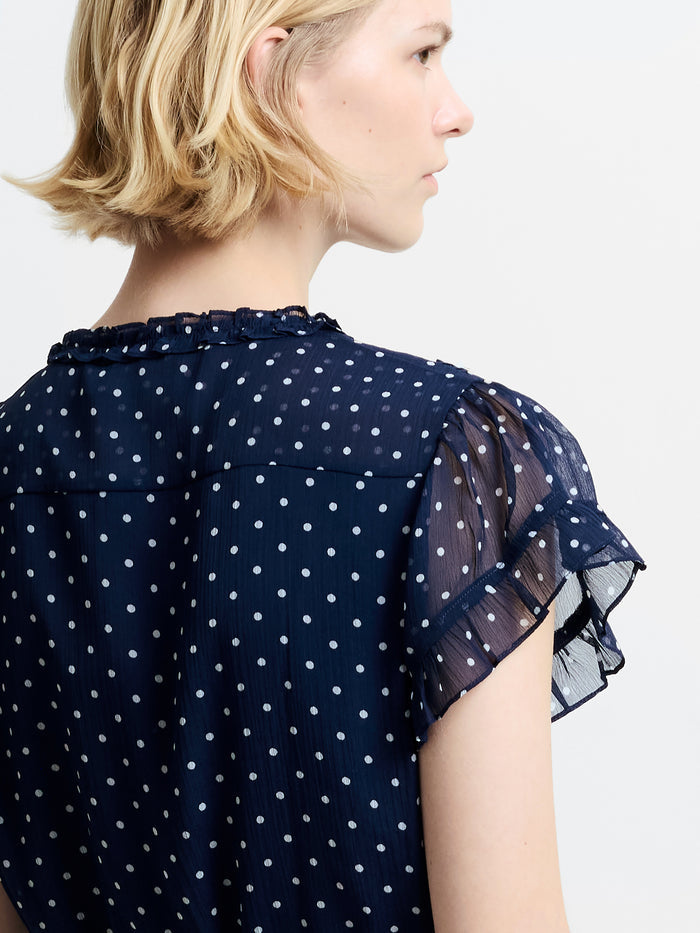 Polka Ruffle Dress