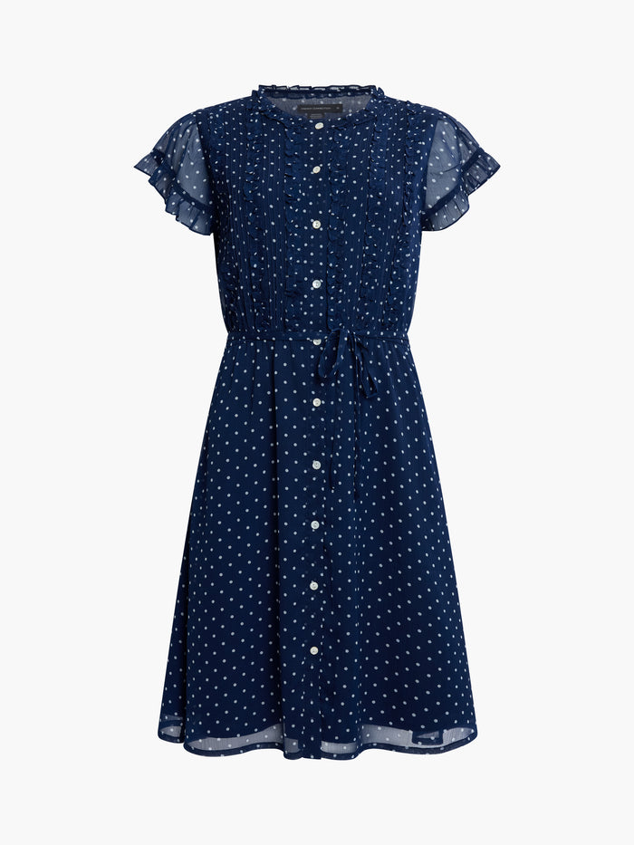 Polka Ruffle Dress