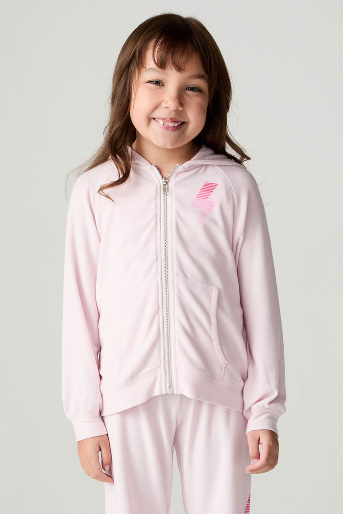 Girls Power Bolt Girls Hoodie chaserbrand