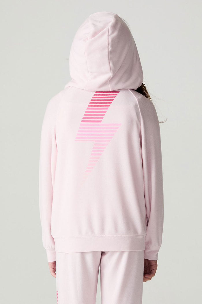 Girls Power Bolt Girls Hoodie chaserbrand