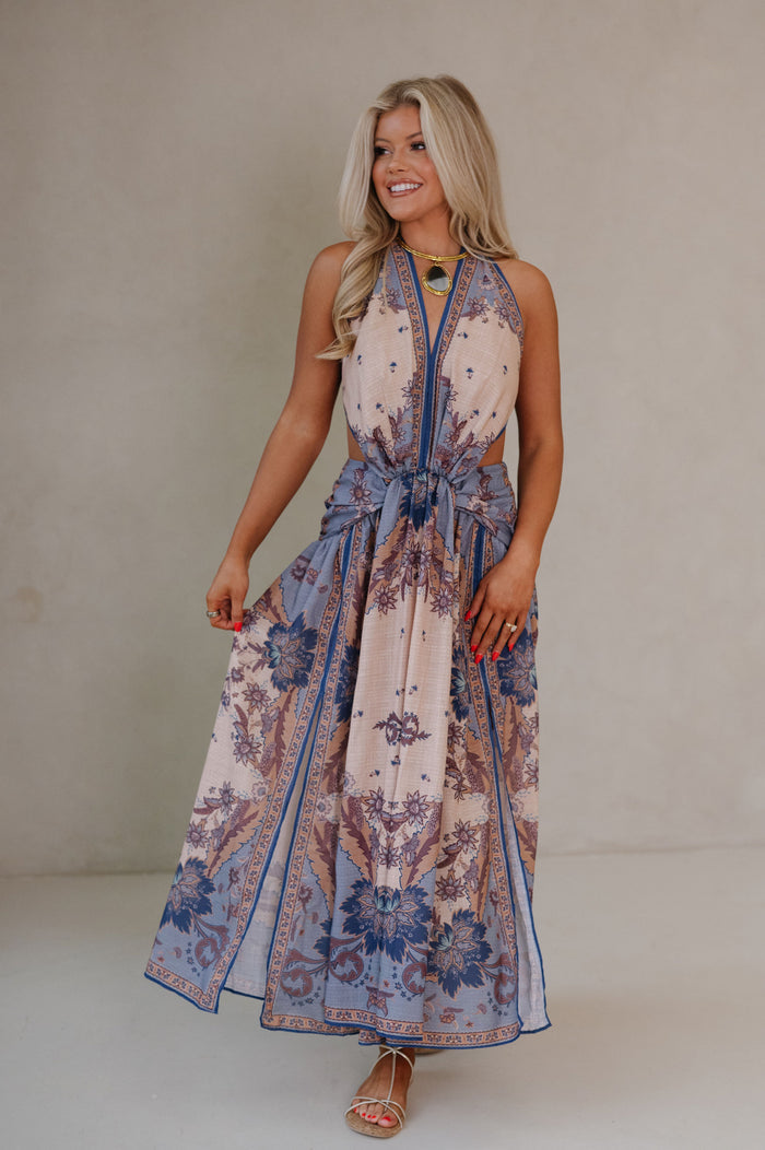 PREORDER / Tarsi Halter Dress-Multi / PREORDER 10/6