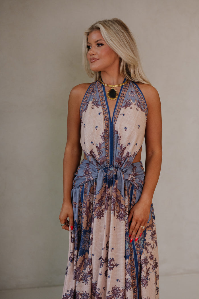 PREORDER / Tarsi Halter Dress-Multi / PREORDER 10/6