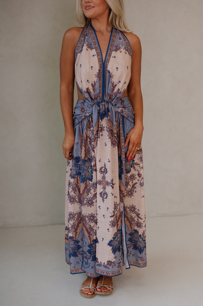 PREORDER / Tarsi Halter Dress-Multi / PREORDER 10/6