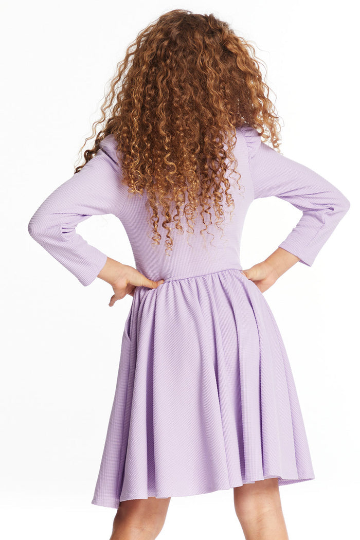 Puff Long Sleeve Girls Dragon Fly Dress with Twirl Skirt Girls chaserbrand