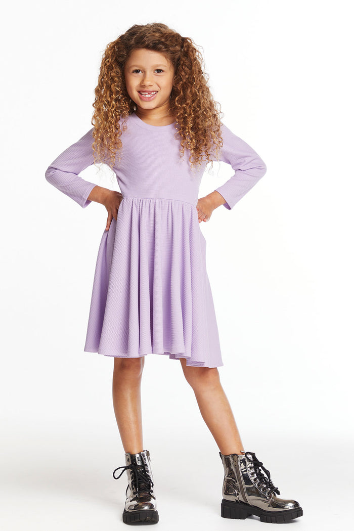 Puff Long Sleeve Girls Dragon Fly Dress with Twirl Skirt Girls chaserbrand