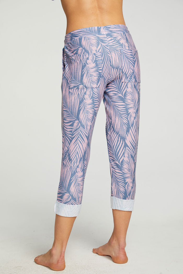 rPET Cozy Knit Cropped Roll Hem Jogger WOMENS - chaserbrand