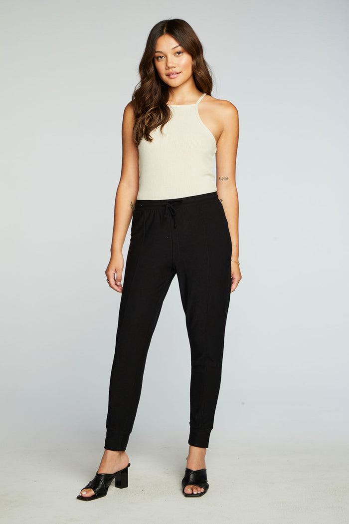 Recycled Cozy Knit Pintuck Easy Jogger WOMENS chaserbrand