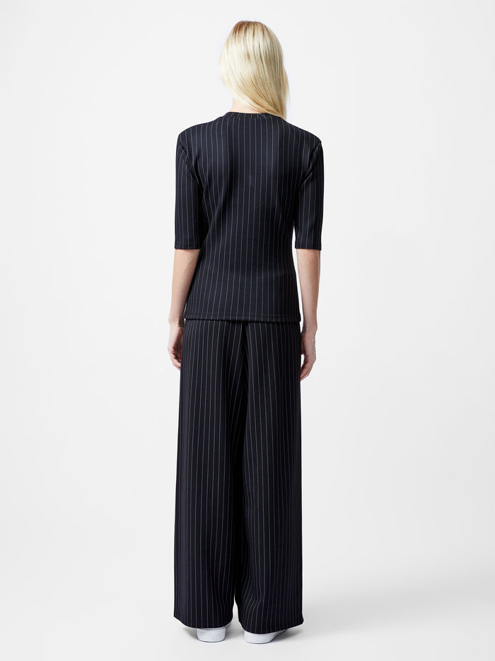Regina Jersey Shoulder Pad Tee