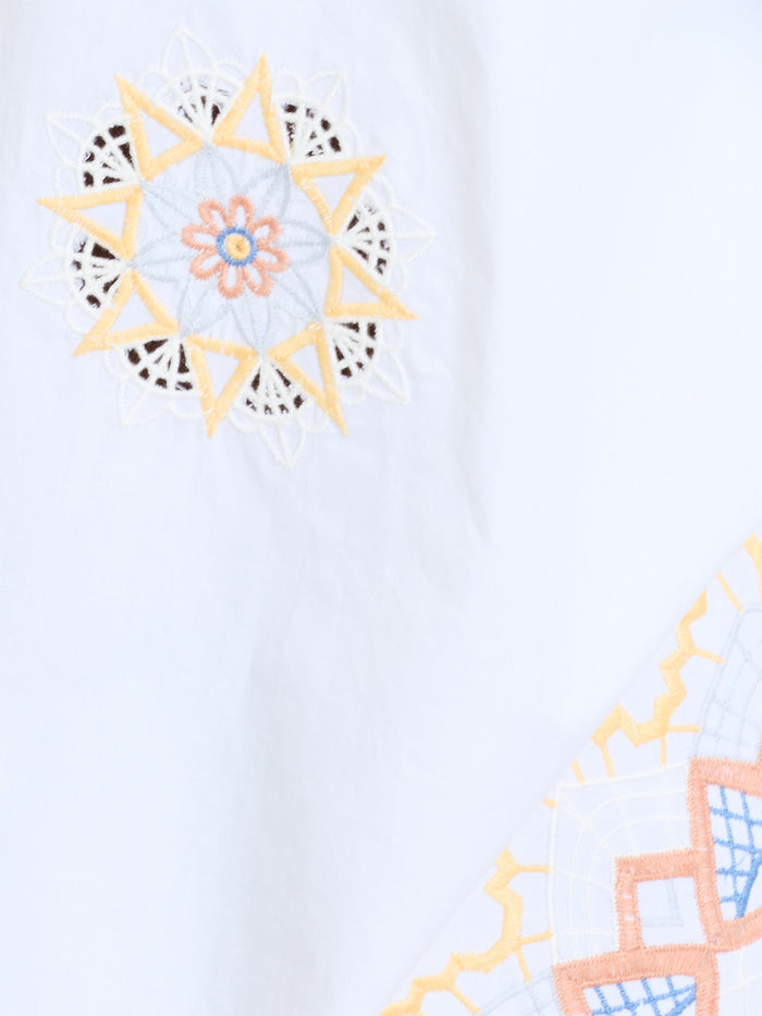 Rhodes Embroidered Poplin Shirt