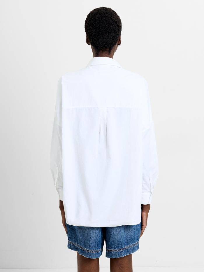 Rhodes Embroidered Poplin Shirt