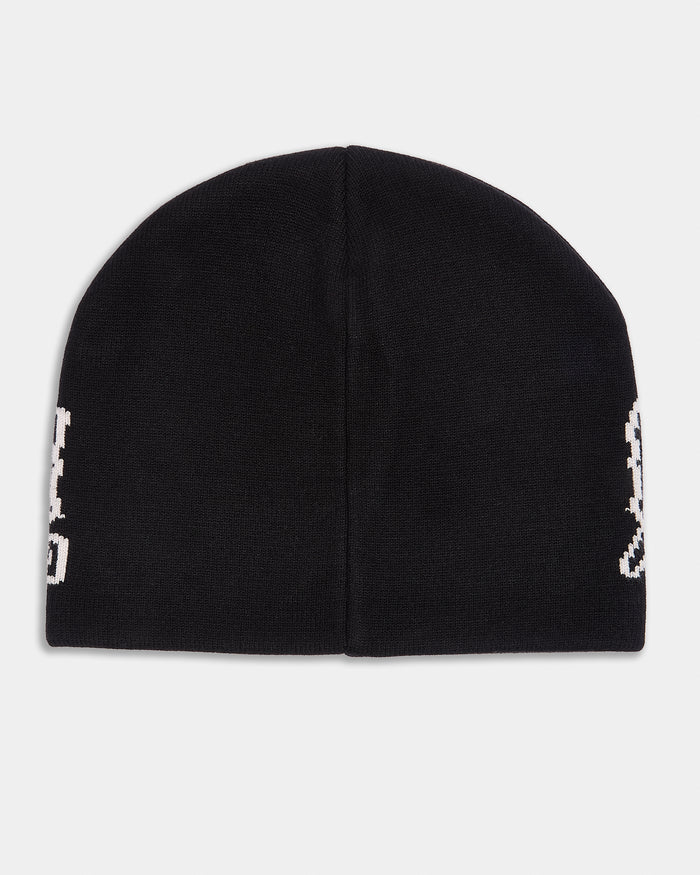Ritual Knit Beanie - Black/White