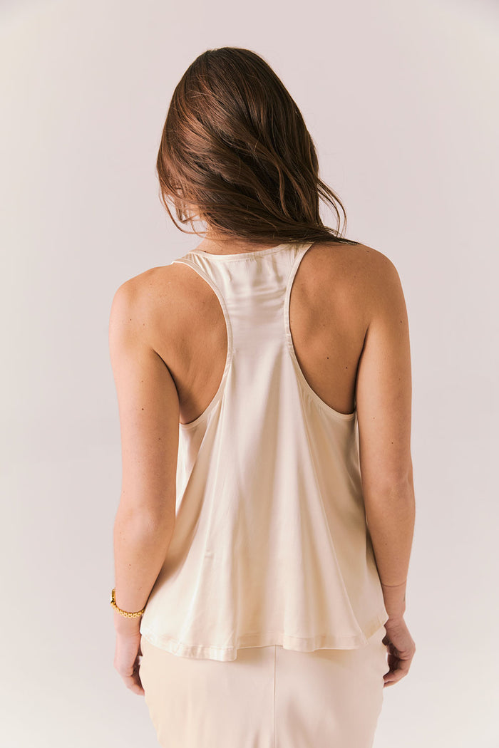 Rory Whitecap Grey Tank Top Womens chaserbrand