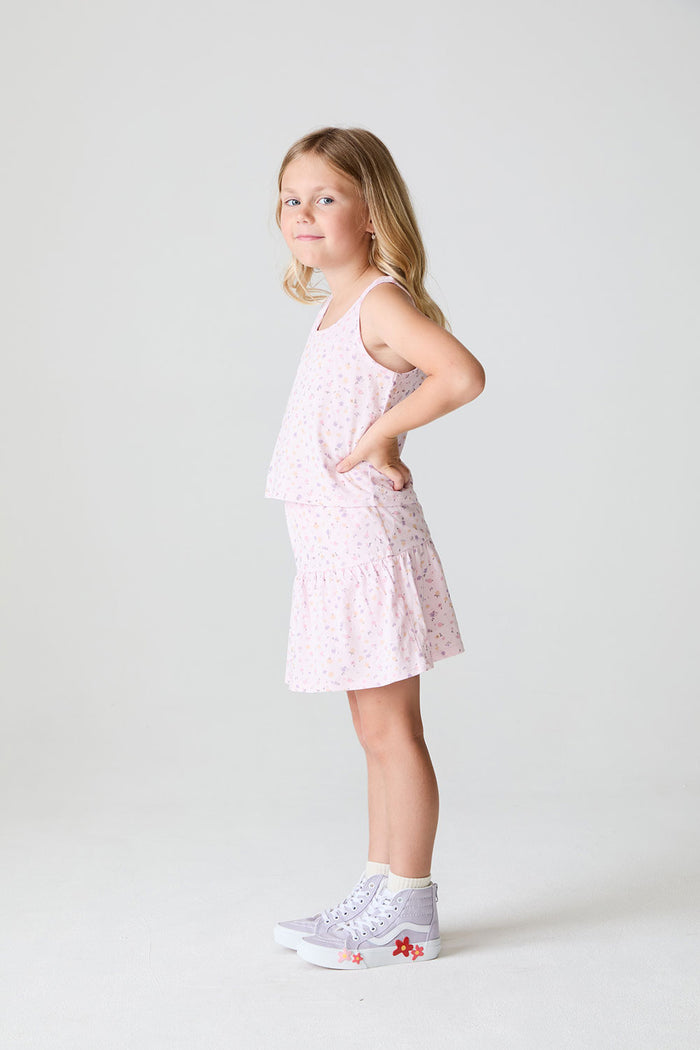 Girls Rosebud Ditsy Skirt chaserbrand