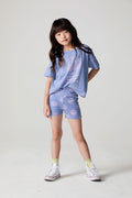 Girls Seashell Dreams Allover Shorts chaserbrand