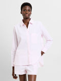 Seersucker Stripe Relaxed Shirt