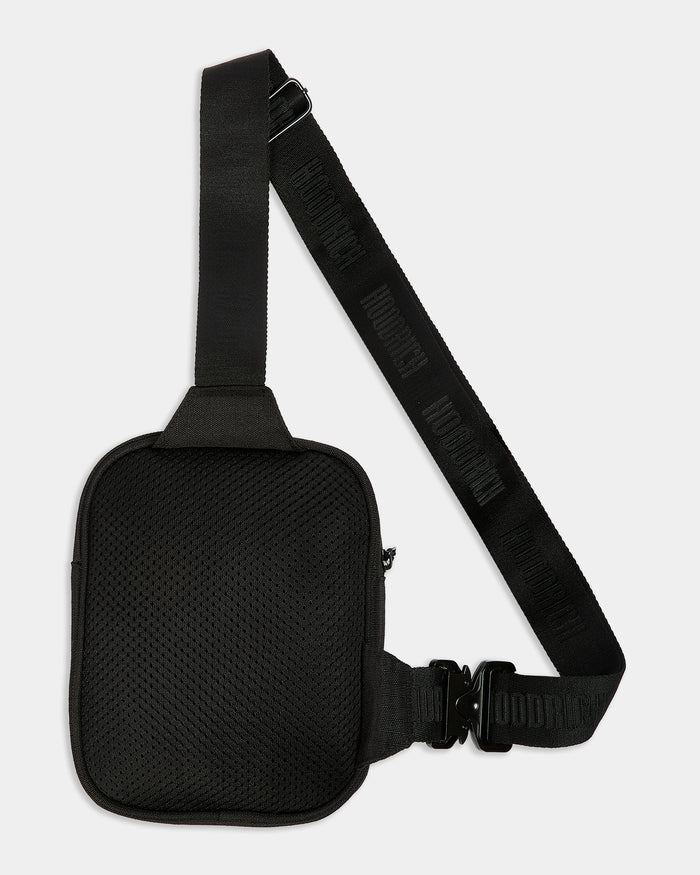Shade Oversized Clip Mini Bag - Black/Reflective