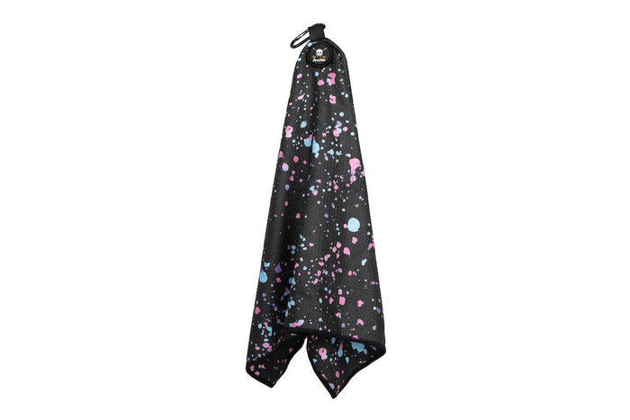 Shank it golf Paint Splatter Magnetic Golf Towel: Paint Splatter